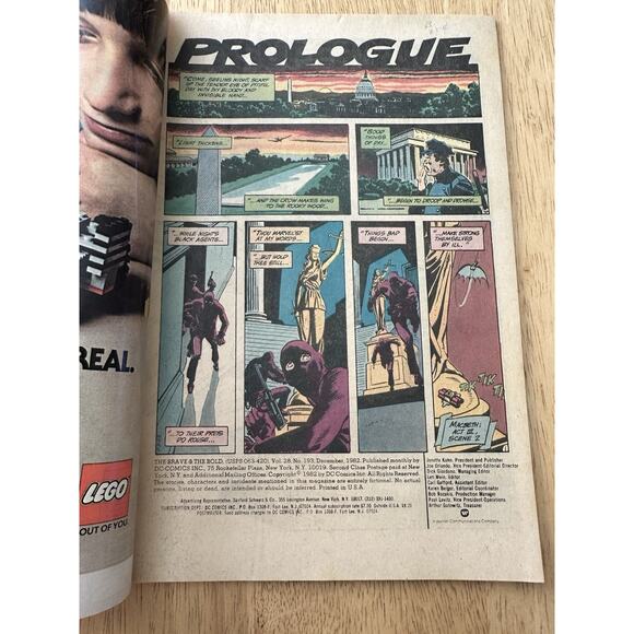 DC Comics, Batman and Nemesis #193 1982 The Brave & the Bold, Good+ VTG - Picture 3 of 7